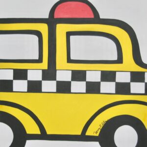 Taxi by Mary Ellis - Acrylic