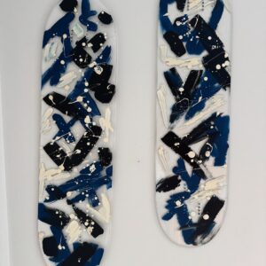Skateboard 8 1/4" x 31 3/4" by Amanda Arbeter - Acrylic