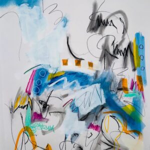 Where did you come from 2 by Mary Ellis - Mixed Media