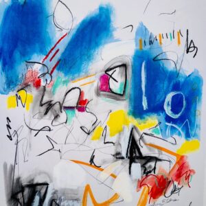 Where did you come from 3 by Mary Ellis - Mixed Media