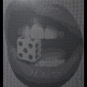 Dice Lips by Johnny Face Off - Mixed Media