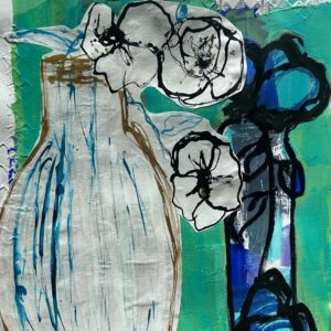 Flowers by Robyn Brody - Acrylic