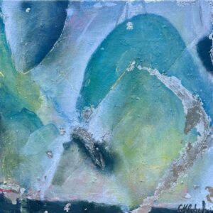 Shimmering Wave by Cecile Roberfroid - Oil