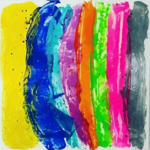 Blinding Lights by Jessica Zunic - Acrylic