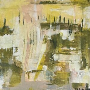 Overthere by Cecile Roberfroid - Oil