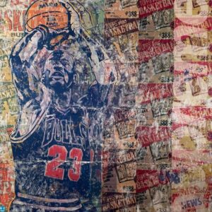 MJ Supreme by Bryn Craven - Mixed Media