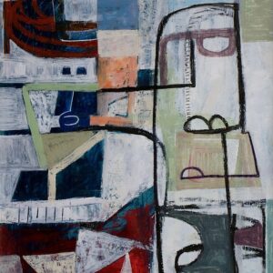 Untitled AU21-L by Anton - Mixed Media