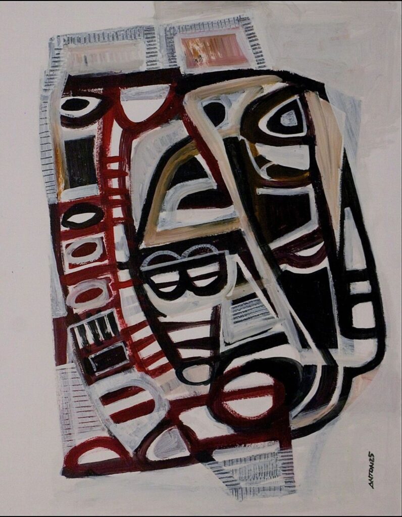 Untitled AU-25d by Anton - Mixed Media