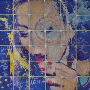 Sittin' High by Bryn Craven - Mixed Media on Canvas