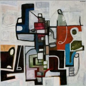 Untitled AU22-N by Anton - Mixed Media