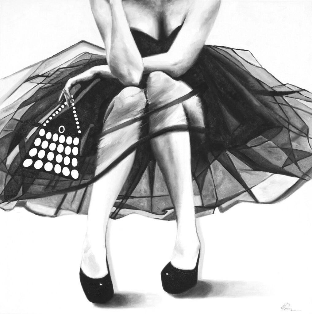 Sheer Joy by Cindy Press - Oil on Canvas