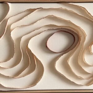 The Dunes #80 by Stef Shock - Acrylic and Ink on Canvas