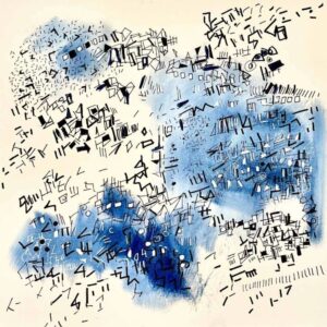 Taking Notes by Mary Ellis - Oil